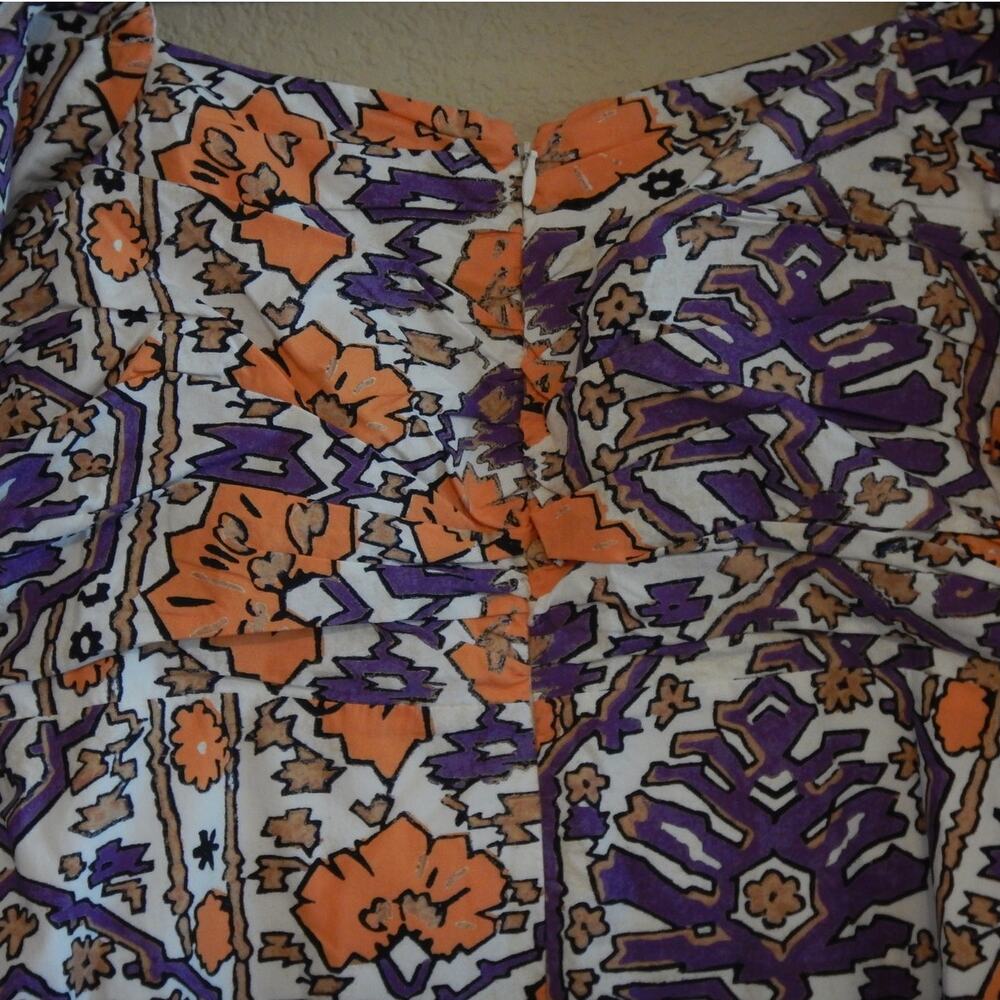 Rhode Mini Dress Jeanne Floral Halter Tie Puff Sleeve Mango Flora Grande Size 2 - Picture 6 of 10